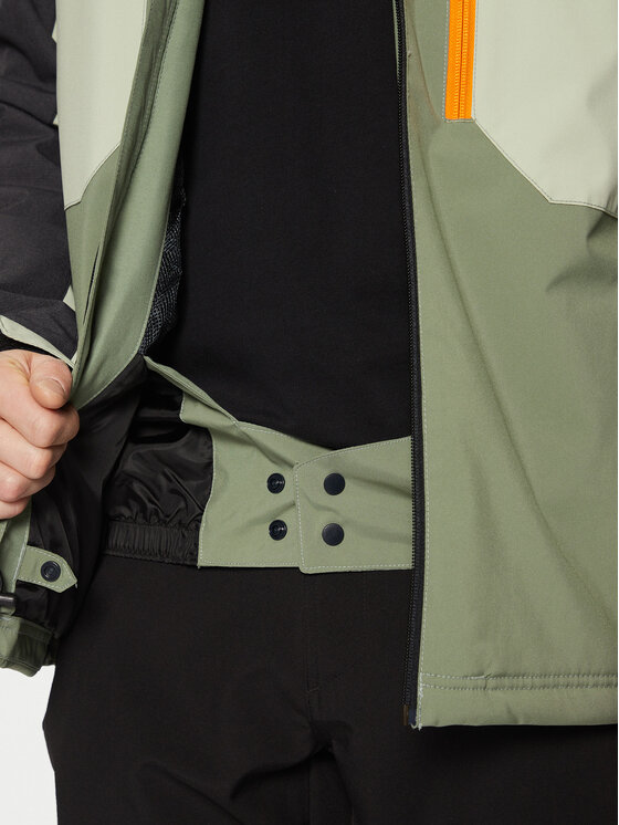 Quiksilver Quiksilver Skijaška jakna Dawson EQYTJ03451 Zelena Slim Fit