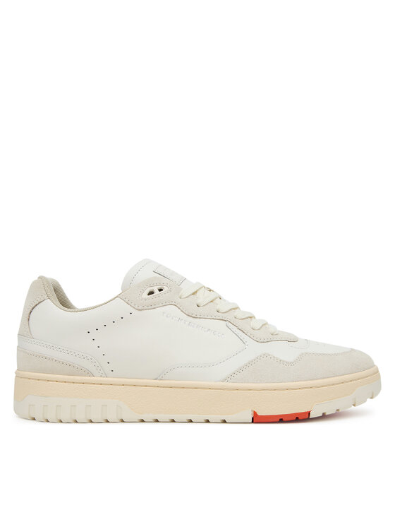Sneakers Tommy Hilfiger Th Basket Better Mix FM0FM05520 Écru