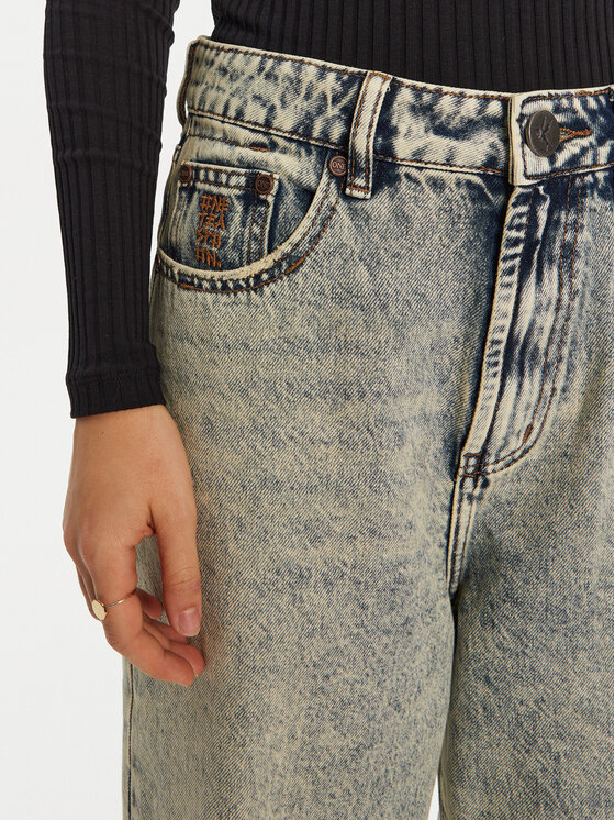 One Teaspoon One Teaspoon Τζιν 26505 Μπλε Wide Leg