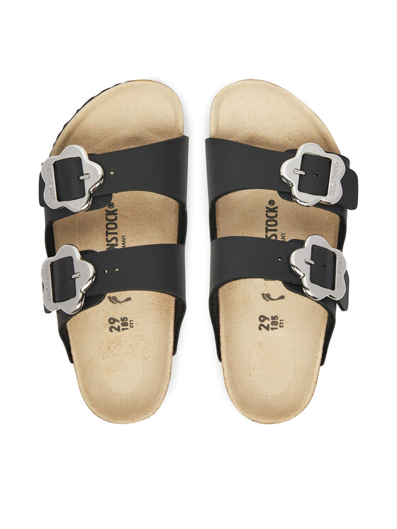 Birkenstock Birkenstock Papucs Arizona Flower Buckle Kids 1029844 S Fekete
