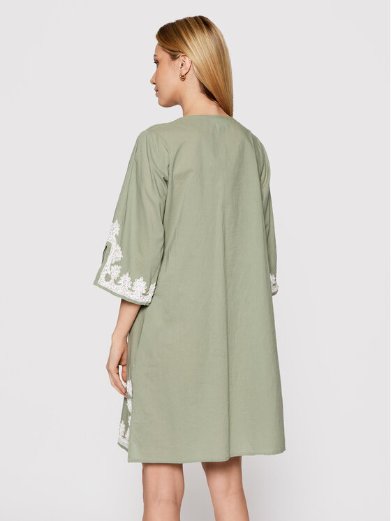 Vestito da giorno Kaftan IC21 043 Verde Regular