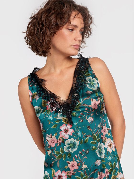 Vestito estivo 5F2019 T4683 Verde Regular Fit