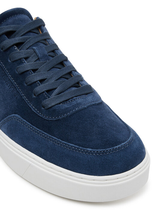 Calvin Klein Calvin Klein Sneakersy Clean Cup Low Laceup Oxf Su HM0HM01880 Granatowy