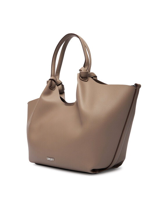 Torebka shopper widziana pod kątem z przodu.