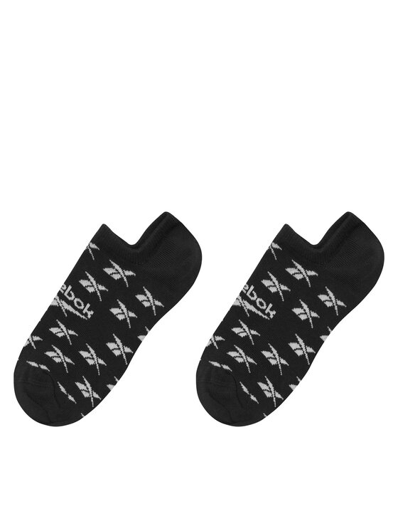 Reebok Reebok Set od 3 para unisex visokih čarapa CL FO Invisible Sock GG6679 Crna