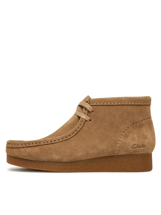 Clarks Clarks Trzewiki WallabeeEvoBt 261747444 Beżowy