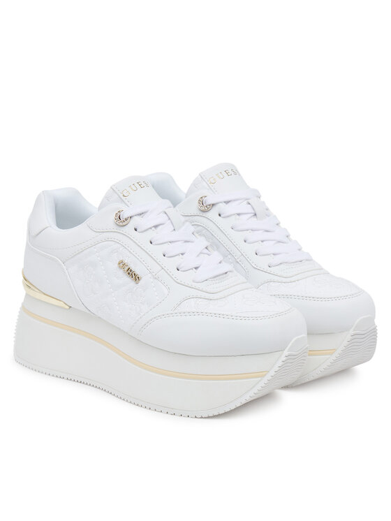 Guess Guess Sneakersy FLTCM9 FAL12 Biały