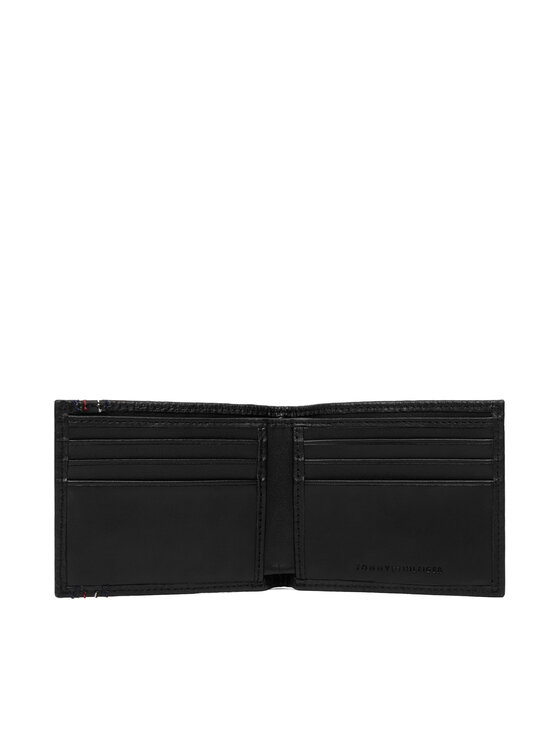 Tommy Hilfiger Tommy Hilfiger Pénztárca Th Central Mini Cc Wallet AM0AM14232 Fekete
