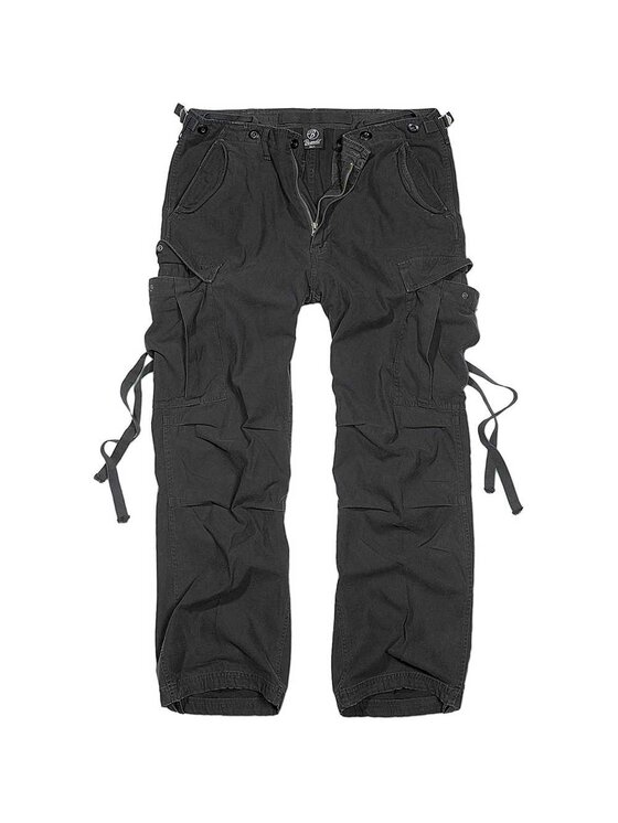 Brandit Brandit Spodnie cargo 1001.2.4XL Czarny Loose Fit