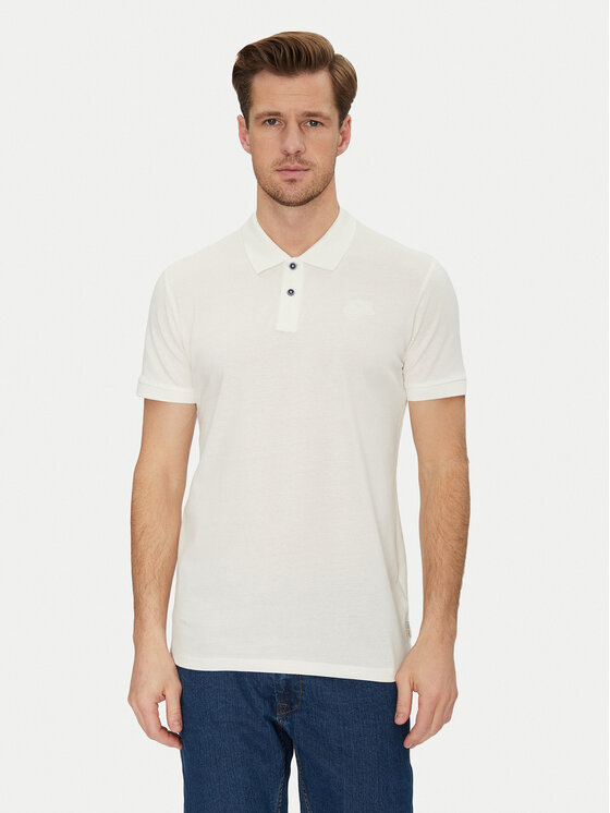 Blend Blend Polokošeľa 20717857 Biela Regular Fit