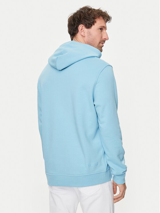KARL LAGERFELD KARL LAGERFELD Pulóver 705000 542900 Kék Regular Fit