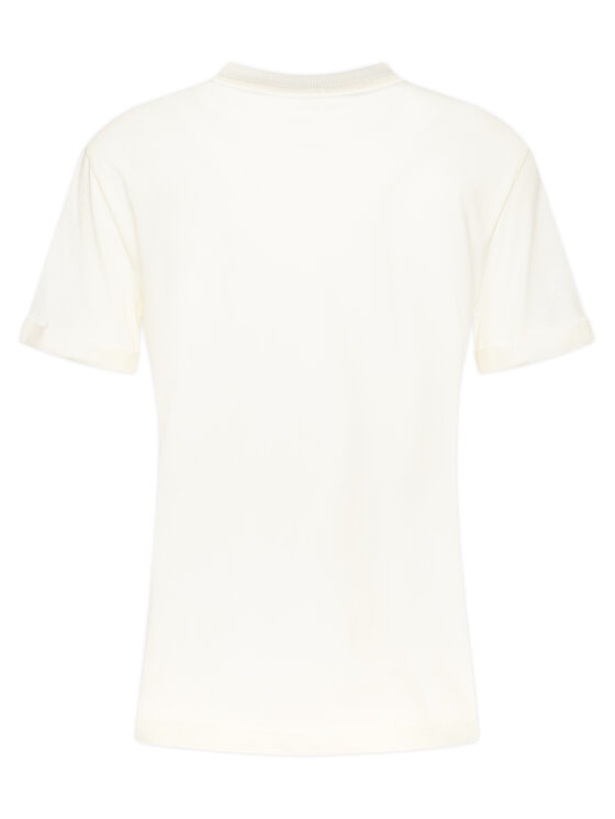 Roxy Roxy Marškinėliai Oceanregular ERJZT06078 Écru Regular Fit