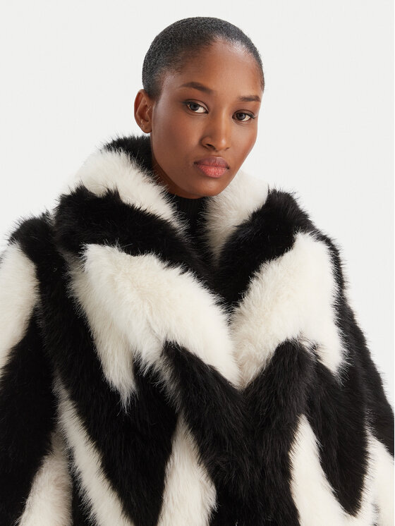 YES LONDON YES LONDON Pelzmantel LC/2083ECO Bunt Regular Fit