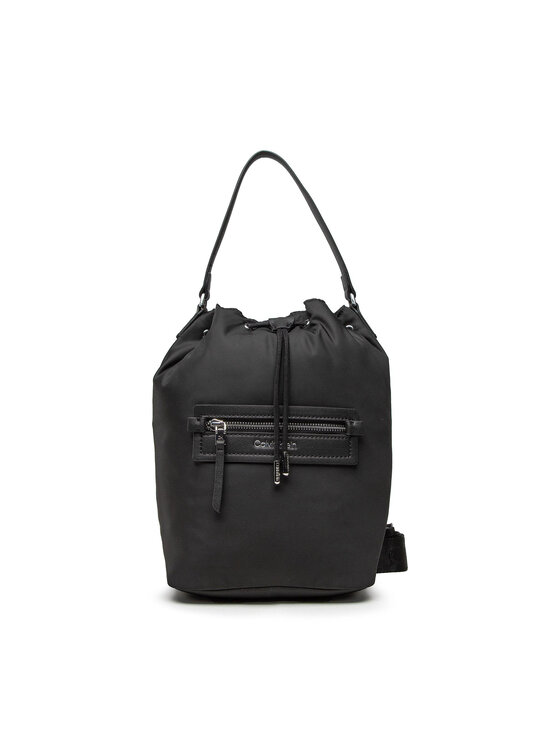 Borsetta Ck Essential Bucket Bag K60K609100 Nero