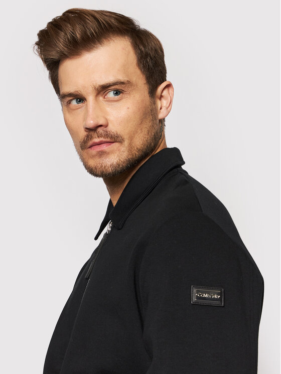 Felpa Premium Badge Comfort K10K107930 Nero