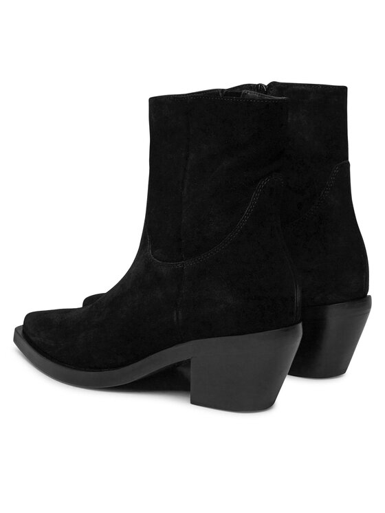 PINKO PINKO Botki Mozart Texano AI 23-24 BLKS1 102025 A0N8 Czarny