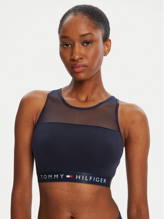 Tommy Hilfiger Tommy Hilfiger Biustonosz top UW0UW00012 Granatowy