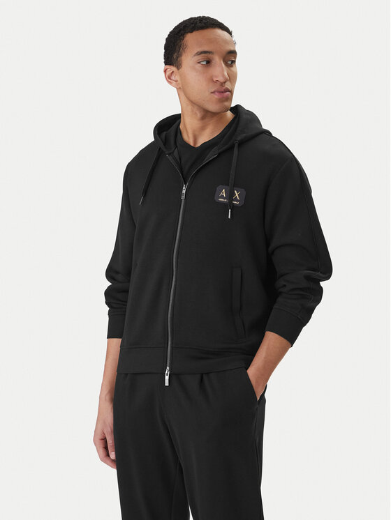 Armani Exchange Armani Exchange Mikina XM001770 AF19936 UC001 Černá Regular Fit