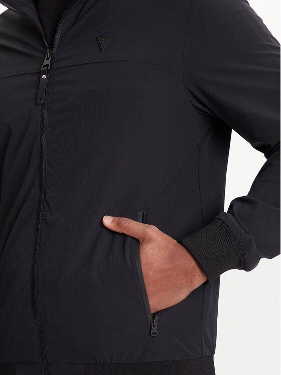 Guess Guess Übergangsjacke Z5YL07 WH2H0 Schwarz Regular Fit