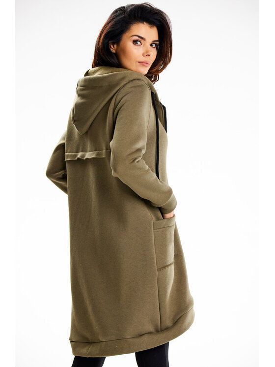 Infinite You Infinite You Bluza M334 Khaki Basic Fit