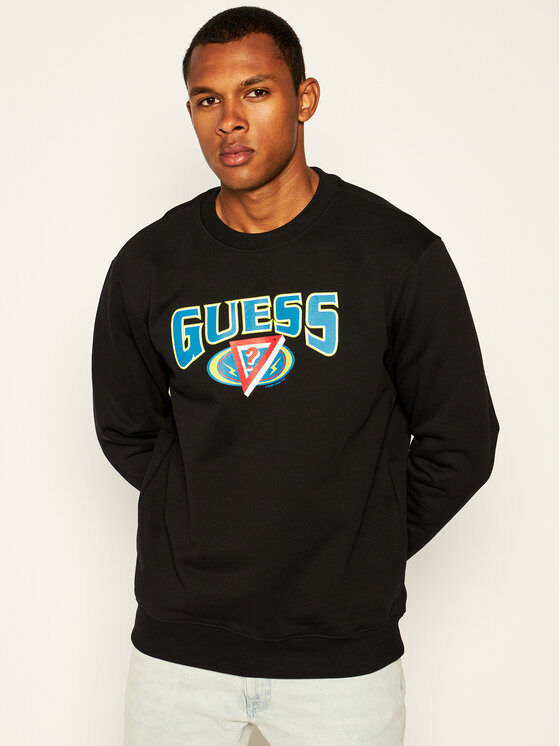Guess Guess Jopa J BALVIN Logo M0FI0M RA1C0 Črna Regular Fit