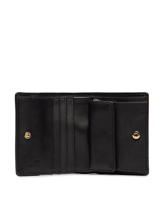 LOVE MOSCHINO LOVE MOSCHINO Mały Portfel Damski JC5601PP1ILA0000 Czarny