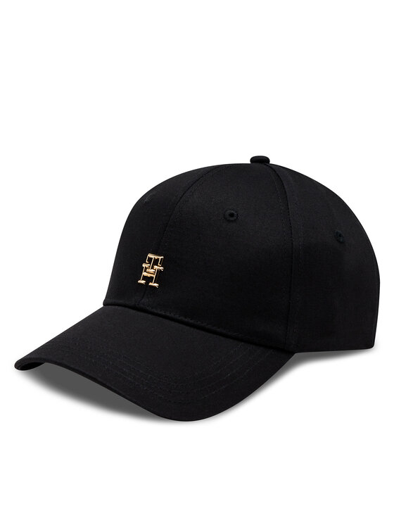 Tommy Hilfiger Cap Essential Chic Cap AW0AW15772 Schwarz | Modivo.de