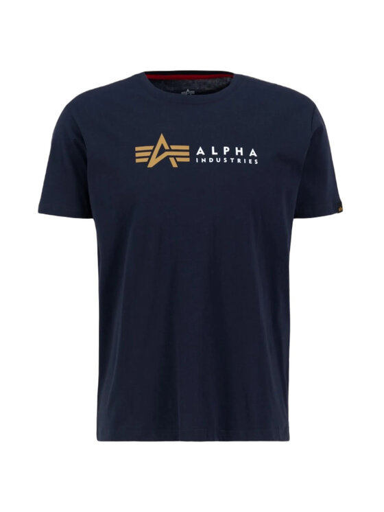 Alpha Industries Alpha Industries Tričko AI.118502-07-XL Tmavomodrá Regular Fit