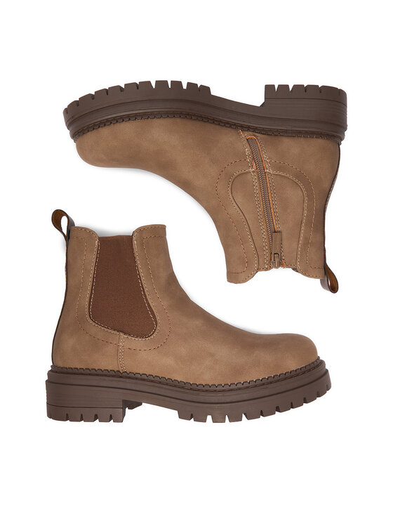 Clara Barson Clara Barson Stiefeletten CEO-WS5195-26 Beige