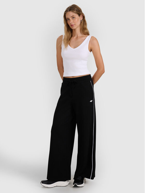 4F 4F Tank top PREMIUM CLUB Biały Slim Fit