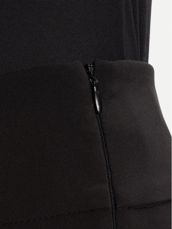Rinascimento Rinascimento Hlače CFC0125318003 Crna Flare Fit