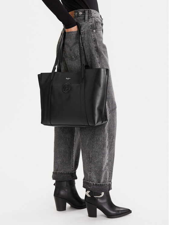 Pepe Jeans Pepe Jeans Τσάντα Audrey Limited PL031663 Μαύρο