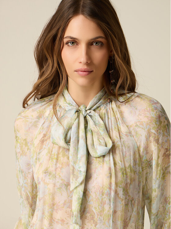 Oltre Oltre Camicia 5009J000827N004 Turchese Regular Fit