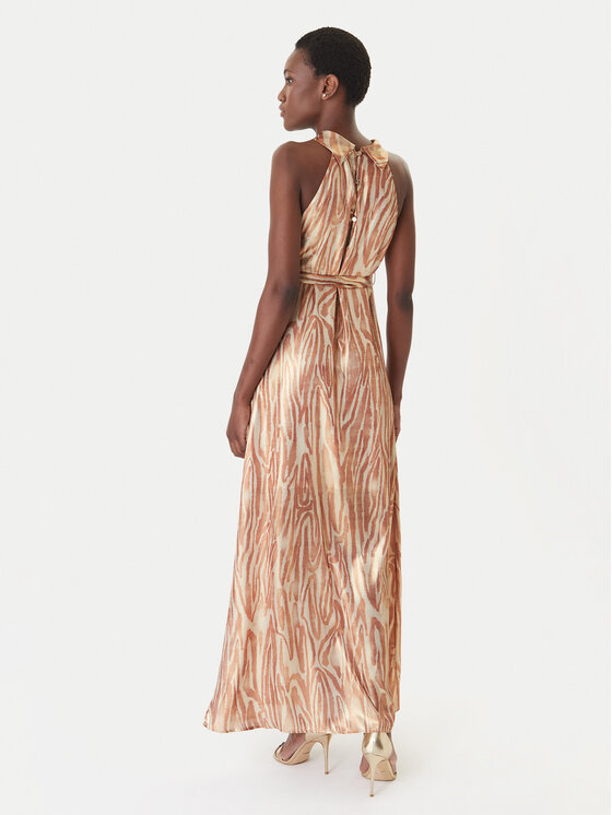 Artigli Artigli Abendkleid ACAB004599 Braun Regular Fit