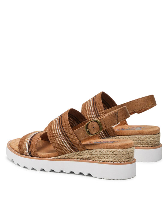 Skechers Skechers Espadrillas BOBS Tea Time 113863/BRMT Marrone