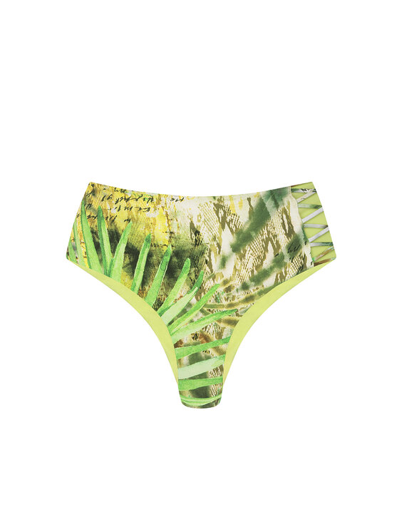 Miss Lou Miss Lou Bikini pezzo sotto D-JR1-Z Verde