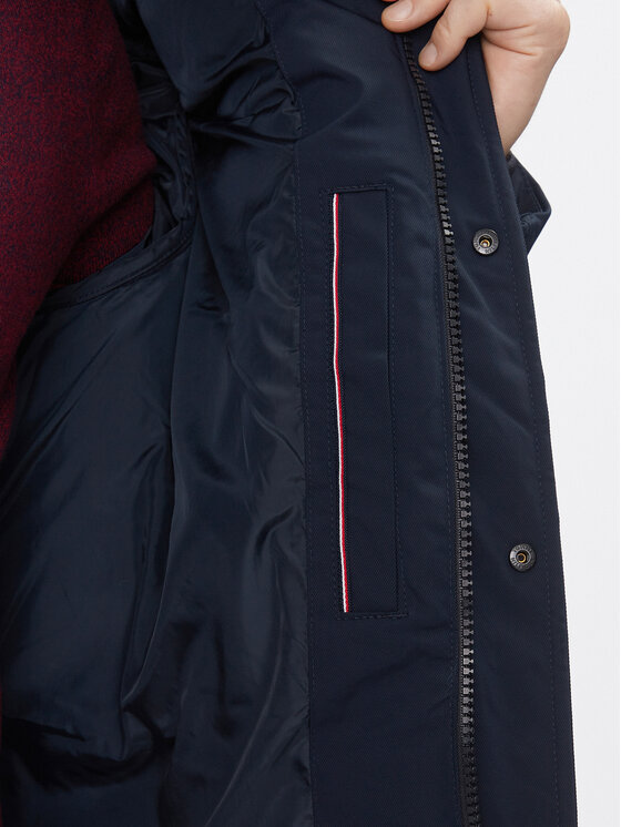 Tommy Hilfiger Tommy Hilfiger Žieminė striukė Rockie MW0MW32790 Tamsiai mėlyna Regular Fit
