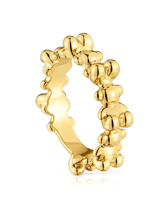 TOUS TOUS Anello Bold Bear 1004200712 Oro