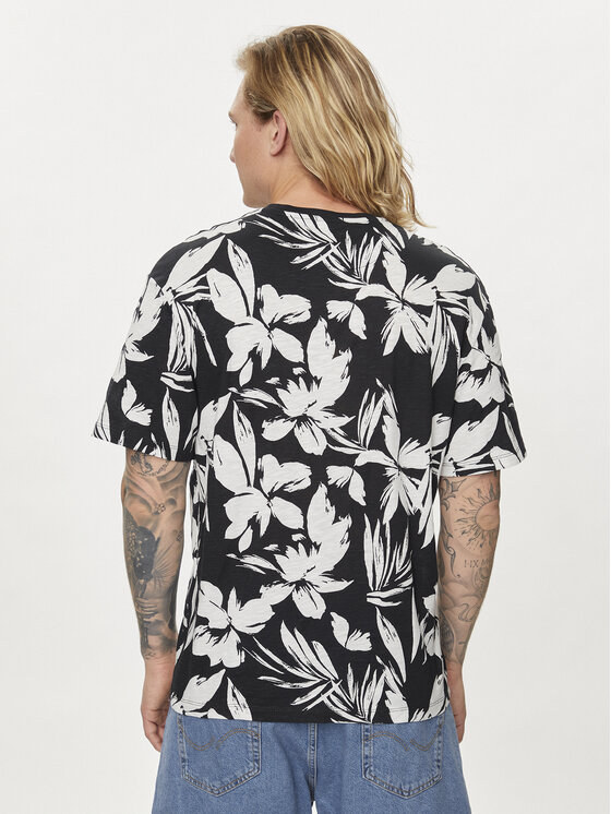 Jack&Jones Jack&Jones Majica Jjejeff 12249329 Črna Relaxed Fit