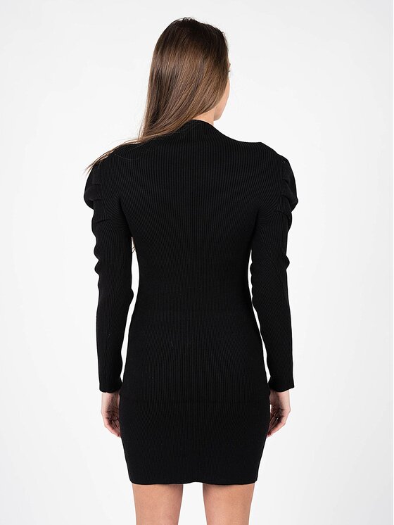 Silvian Heach Silvian Heach Každodenní šaty PGA22190VE Černá Slim Fit