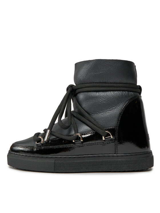 Inuikii Inuikii Čizme za snijeg Gloss Wedge 75203-007 Crna