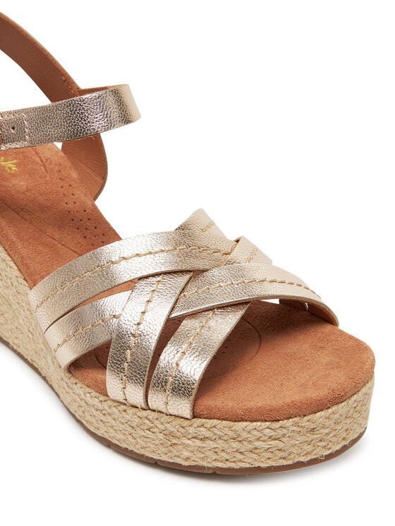 Clarks Clarks Espadrilles Sabina Strap 26181463 Zelta