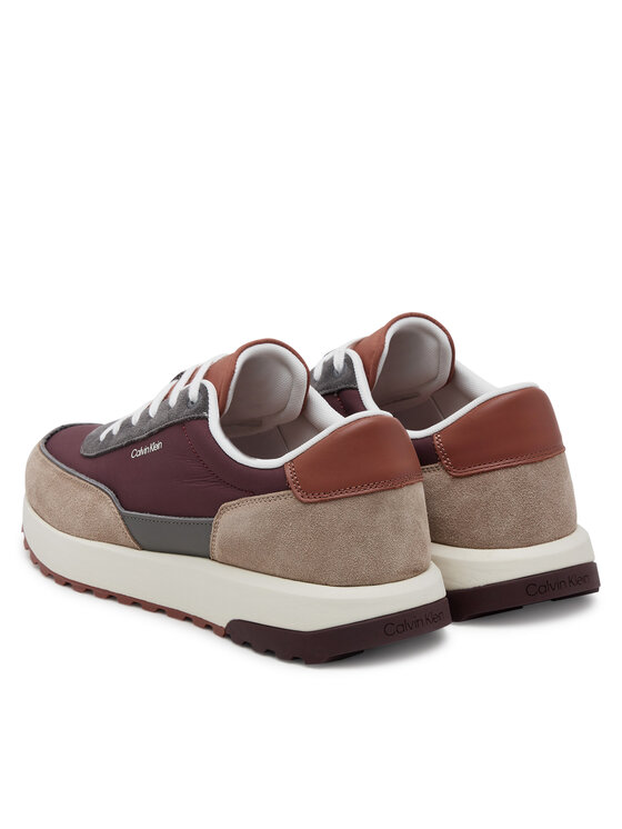Calvin Klein Calvin Klein Superge Low Top Lace Up Repreve Mix HM0HM01714 Rjava
