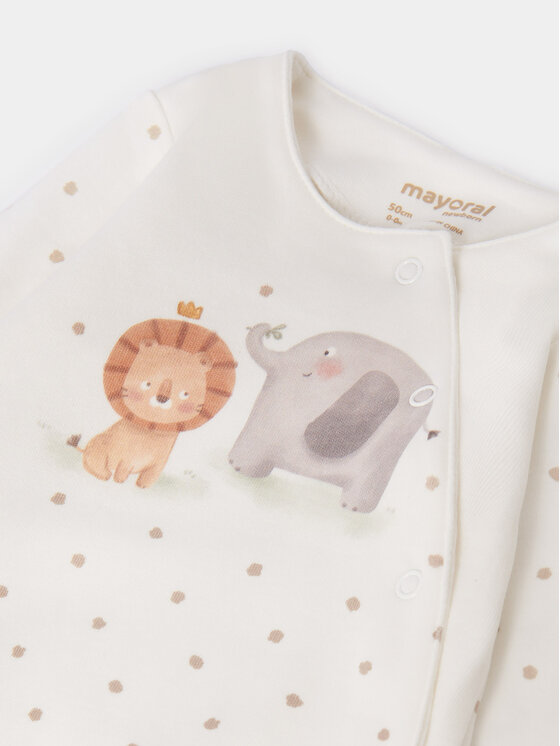 Mayoral Mayoral Kinderset 9.360 Écru Regular Fit