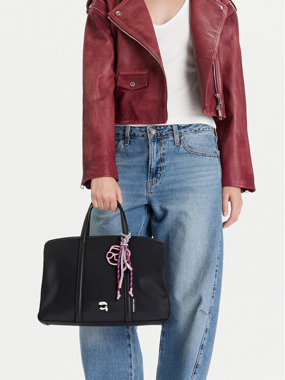 KARL LAGERFELD KARL LAGERFELD Ročna torba A4W30017 Črna