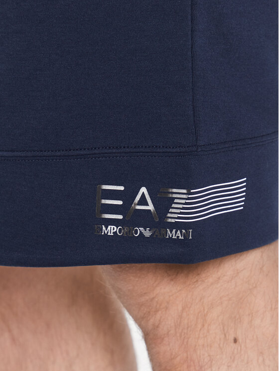 EA7 Emporio Armani EA7 Emporio Armani Спортни шорти 3RPS68 PJMBZ 1554 Тъмносин Regular Fit