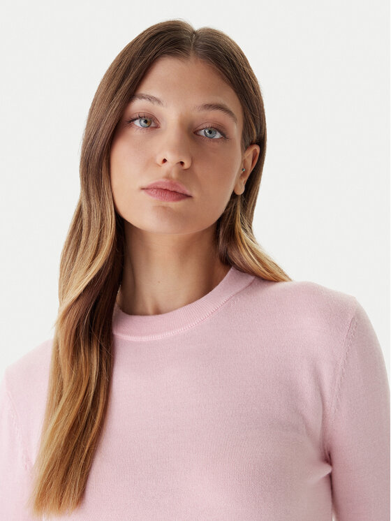Calvin Klein Calvin Klein Пуловер LV044D370G Розов Regular Fit