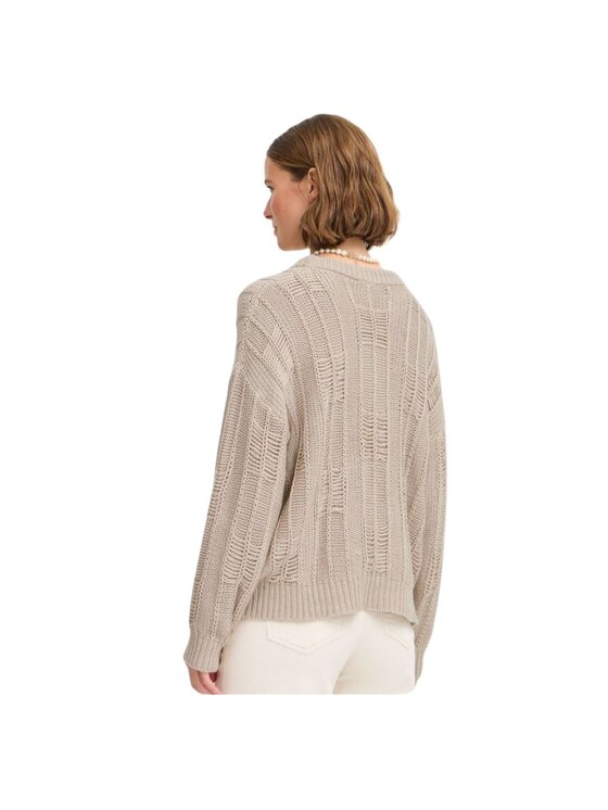 b.young b.young Πουλόβερ Maglia bynelle jumper Μπεζ Comfort Fit