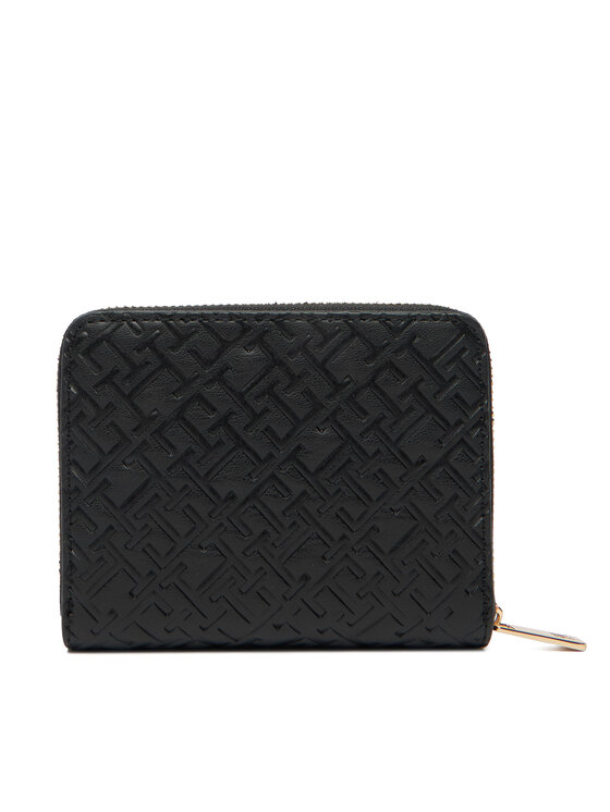 Tommy Hilfiger Tommy Hilfiger Гаманець Med Za W/Flap Mono AW0AW18035 Чорний