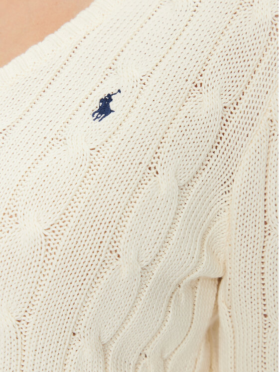 Polo Ralph Lauren Polo Ralph Lauren Džemper 211891641009 Écru Regular Fit